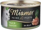 Miamor Puszka Feine Filets w galaretce tuńczyk + warzywa 100g