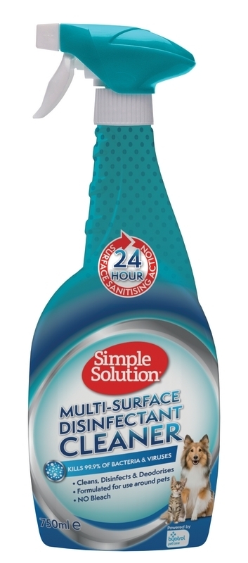 Zdjęcie Simple Solution Multi-Surface Cleaner  spray do dezynfekcji 750ml