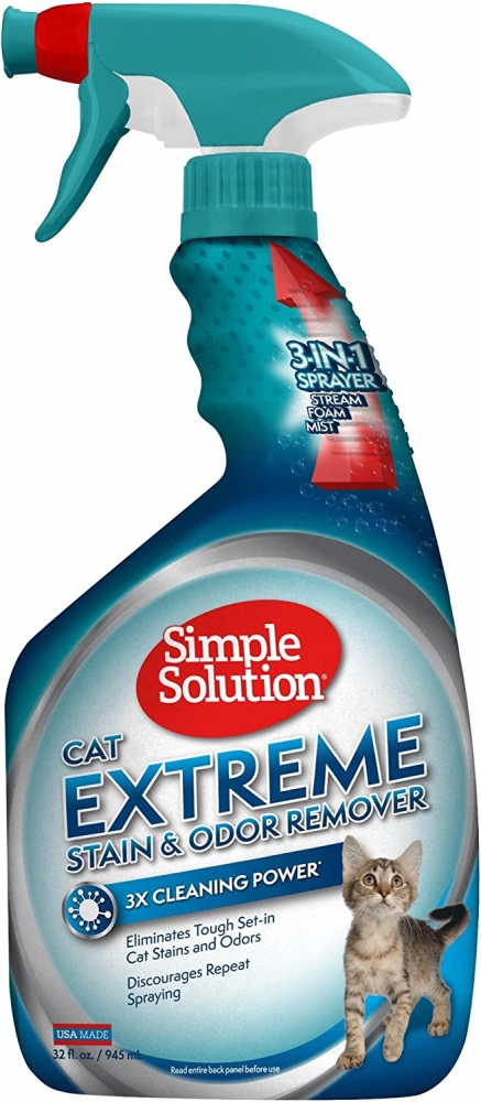 Zdjęcie Simple Solution Extreme Stain & Odour Remover Cat  preparat neutralizujący plamy i zapachy 750ml