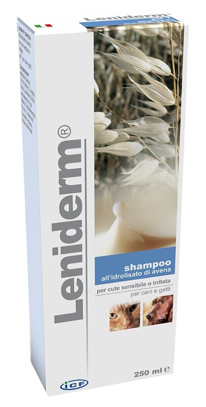 Zdjęcie Geulincx Leniderm Shampoo szampon łagodzący i przeciwświądowy dla psów i kotów 250ml