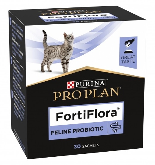 Zdjęcie Purina Vet FortiFlora Feline karma uzupełniająca probiotyk dla kota saszetka 1g