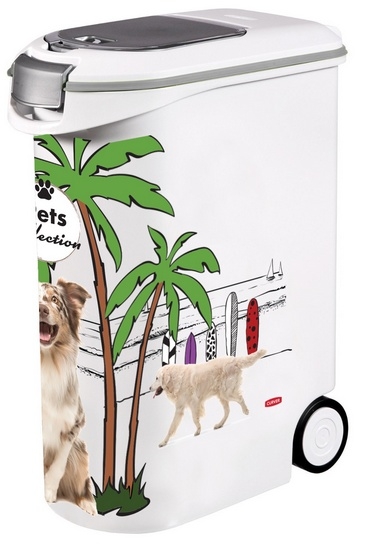 Zdjęcie Curver Pet Life pojemnik na karmę na kółkach dla psa 20kg 