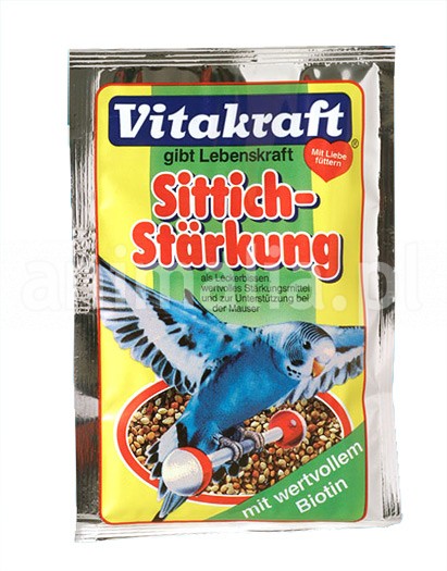 Zdjęcie Vitakraft Sittich-Starkung  pokarm na kondycję dla papużek  30g