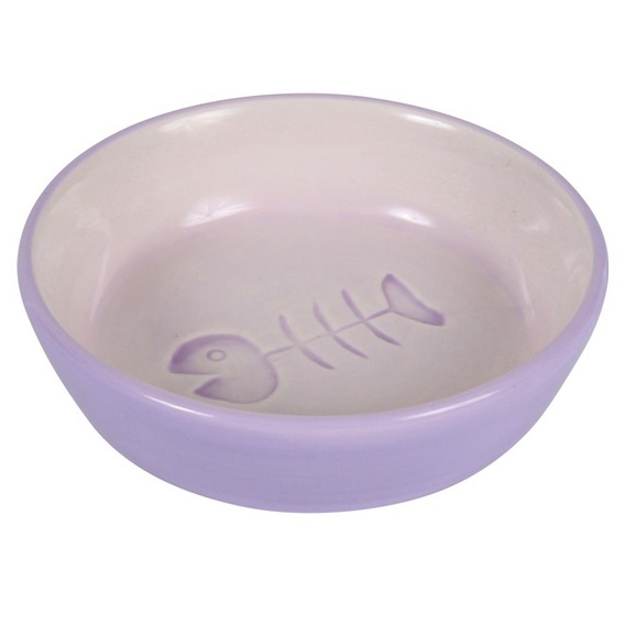 Zdjęcie Trixie Miska ceramiczna dla kota pastelowa   0.2 l; śr. 13 cm