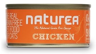 Zdjęcie Naturea Puszka dla kota Chicken kawałki w sosie kurczak  85g