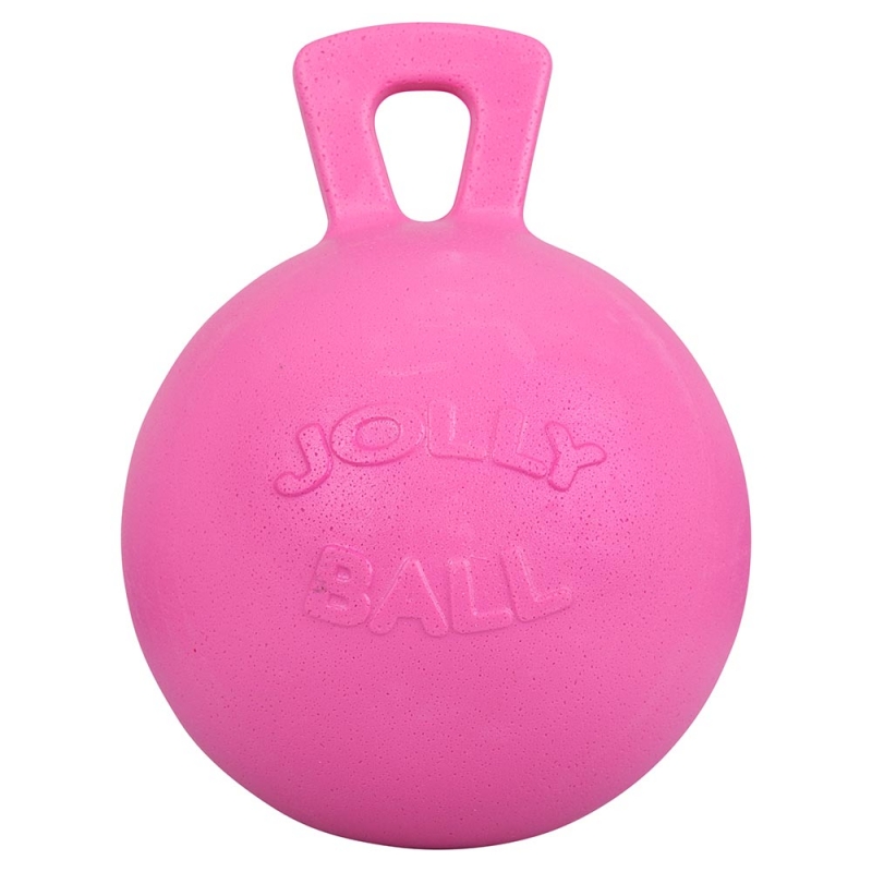 Zdjęcie Jolly Ball Piłka do boksu lub na padok śr. 26 cm różowa (zapach gumy do żucia) 