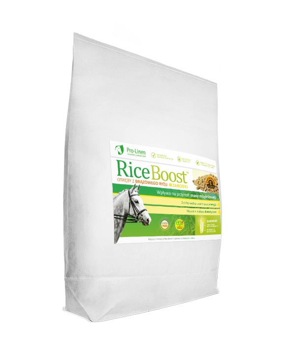Zdjęcie Pro-Linen Rice Boost otręby ryżowe dla koni  15kg