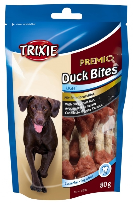 Zdjęcie Trixie Duck Bites Light przysmaki dla psa  z kaczką 80g