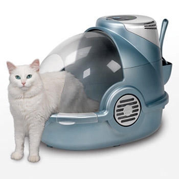 Zdjęcie Bionaire Odor Grabber kuweta kryta dla kota  z elektronicznym oczyszczaczem powietrza 67 x 44 x 49 cm