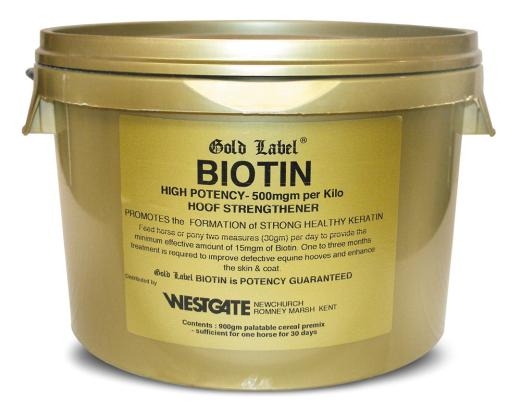 Zdjęcie Gold Label Biotin biotyna   900g