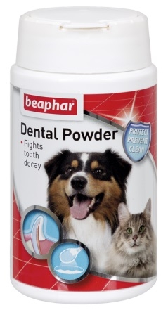 Zdjęcie Beaphar Dental Powder Seealgen-Pulver na świeży oddech 75g