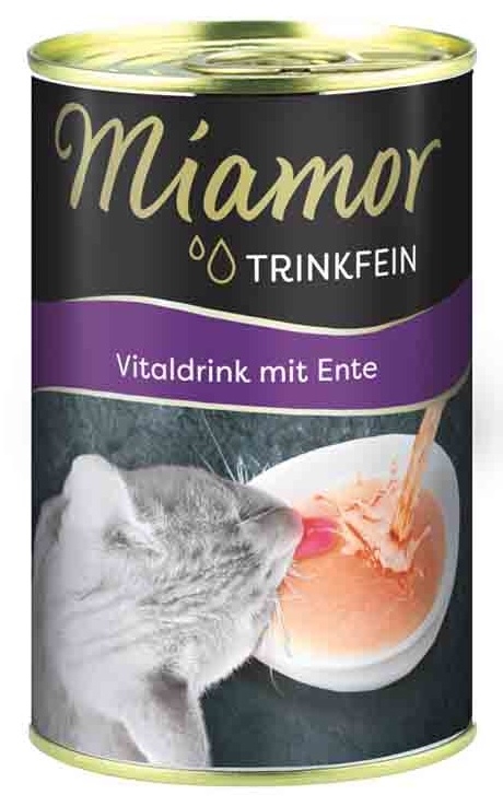 Zdjęcie Miamor Vitaldrink napój dla kota  z kaczką 135ml