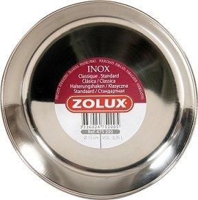 Zdjęcie Zolux Miska stalowa Inox dla kota stabilna  0.23 l, 13 cm 