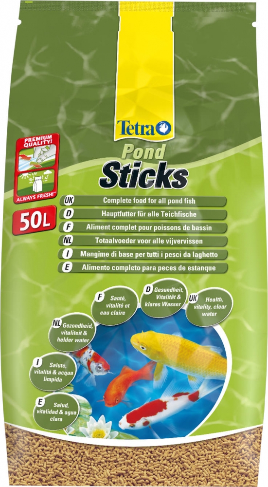 Zdjęcie Tetra Pond Sticks pokarm podstawowy  dla ryb stawowych 50l
