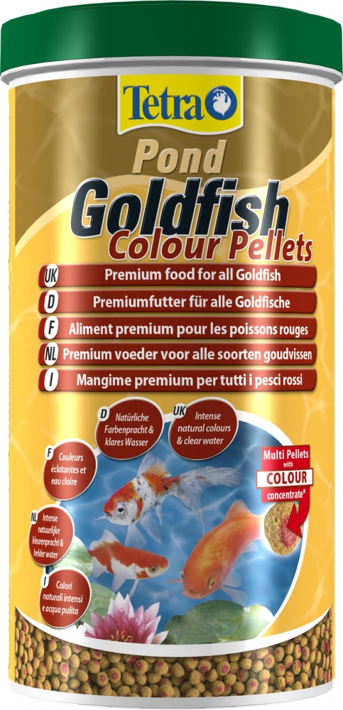 Zdjęcie Tetra Pond Goldfish Colour Pellets  pokarm dla złotych rybek 1l