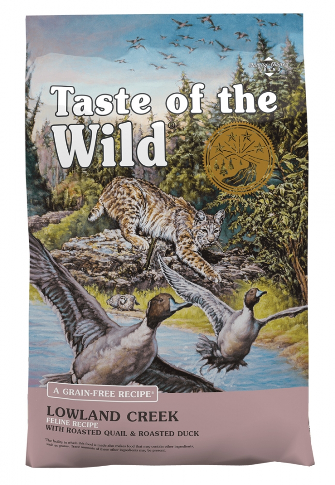 Zdjęcie Taste of the Wild Lowland Creek Feline Formula  sucha karma dla kotów 2kg