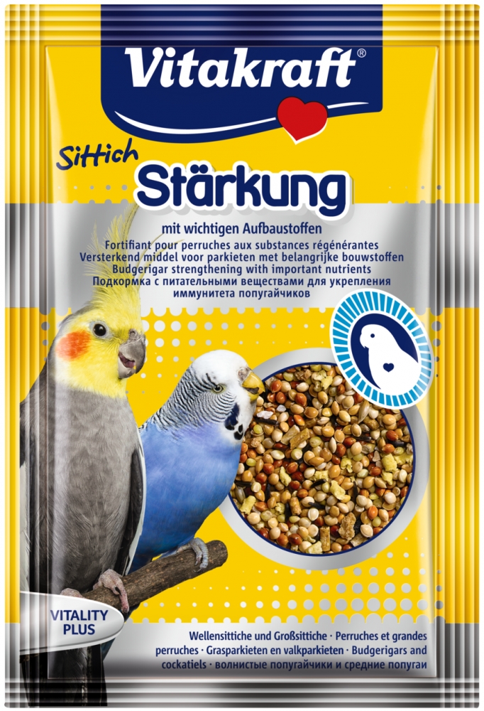 Zdjęcie Vitakraft Sittich-Starkung  pokarm na kondycję dla papużek  30g