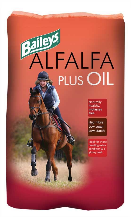 Zdjęcie Baileys Alfalfa Plus Oil  lucerna z olejem sojowym 20kg