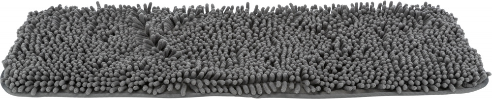 Zdjęcie Trixie Ręcznik z mikrofibry z kieszeniami na dłonie  szary 78 × 32 cm