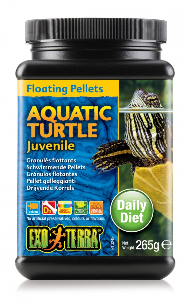 Zdjęcie Exo-Terra Aquatic Turtle Juvenile  pokarm dla młodych żółwi wodno-lądowych 265g